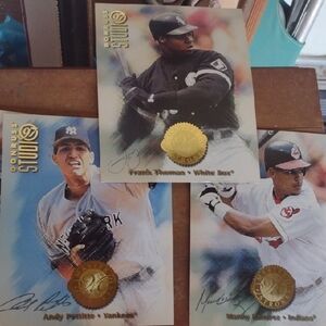 Donruss Studio MLB Oversized Master STROKES Baseball ⚾ Trading Cards Set